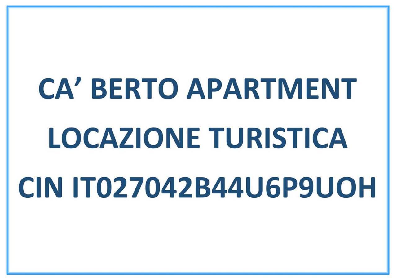 Ca' Berto Apartament *